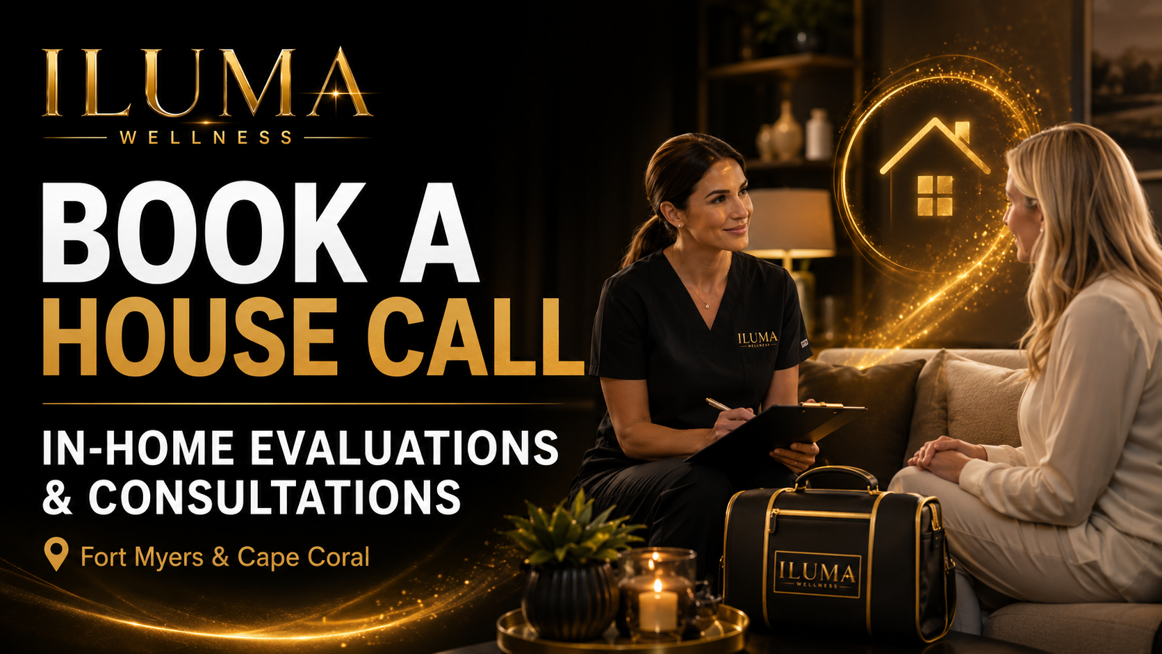 book an in house house call cape coral fort myers iluma wellness