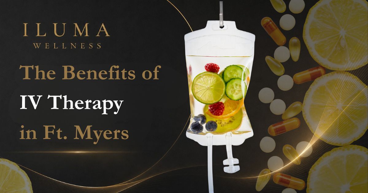RN-administered IV therapy at Iluma Wellness in Fort Myers, Florida
